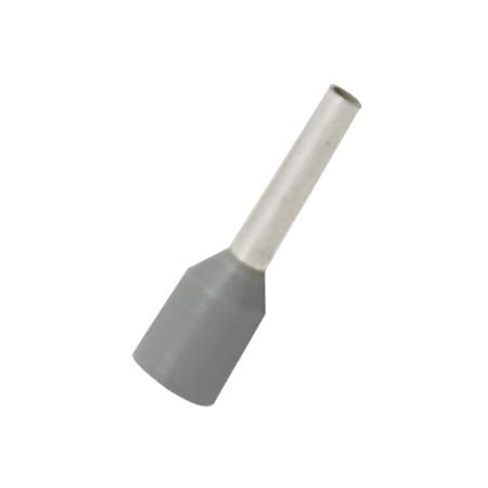 Panduit Ferrule, Expanded Gray Sleeve, #18 AWG ( FSDX76-8-D